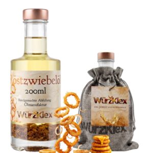 Röstzwiebelöl mit Einlage 200ml