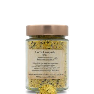 Cocos Currysalz 140g.