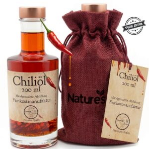 Chiliöl mit Chili Fäden Einlage Special Edition 200ml