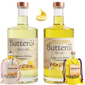 Butteröl /Zitronenbutteröl im Set